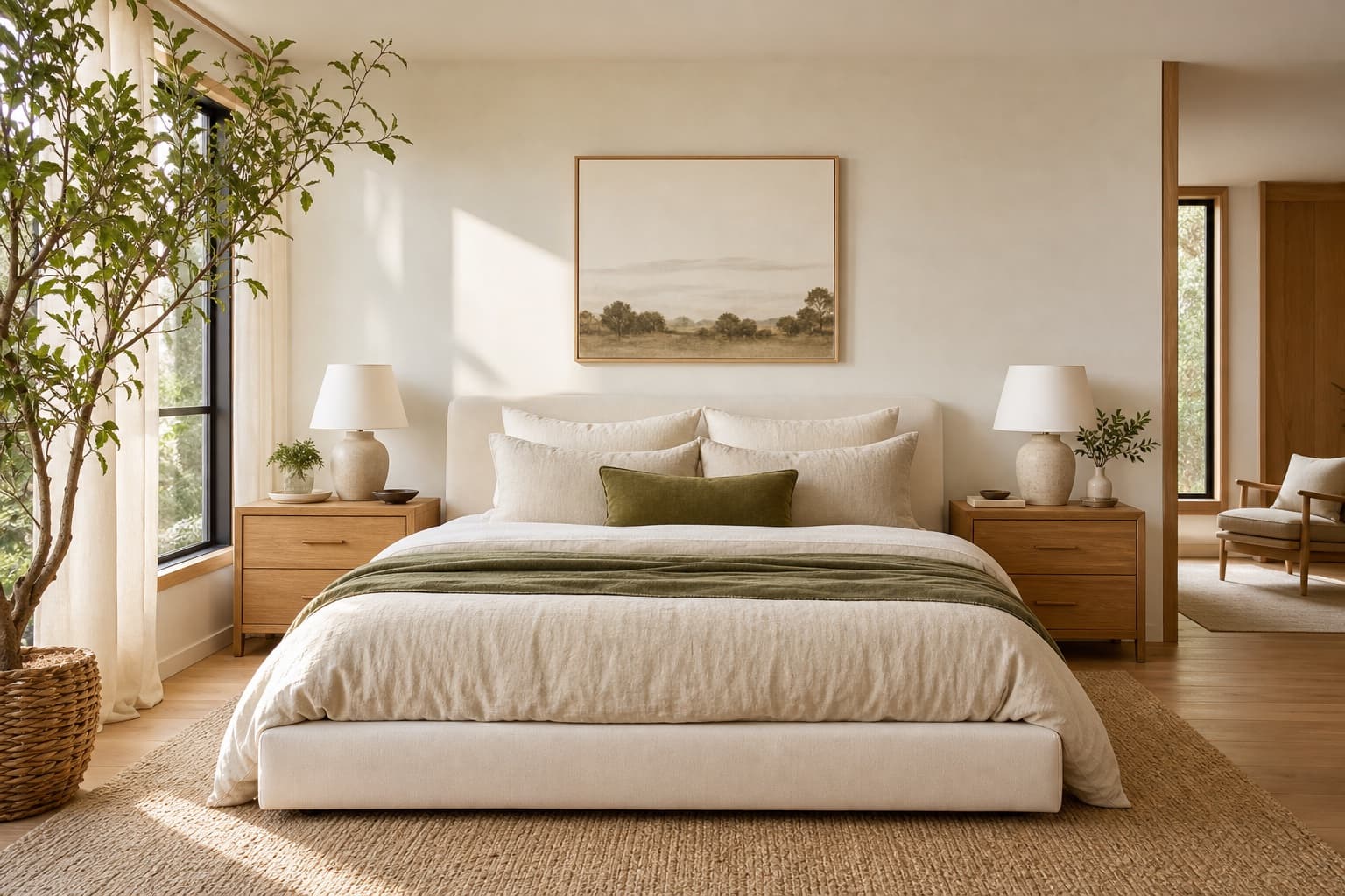 Bedroom interior design sample